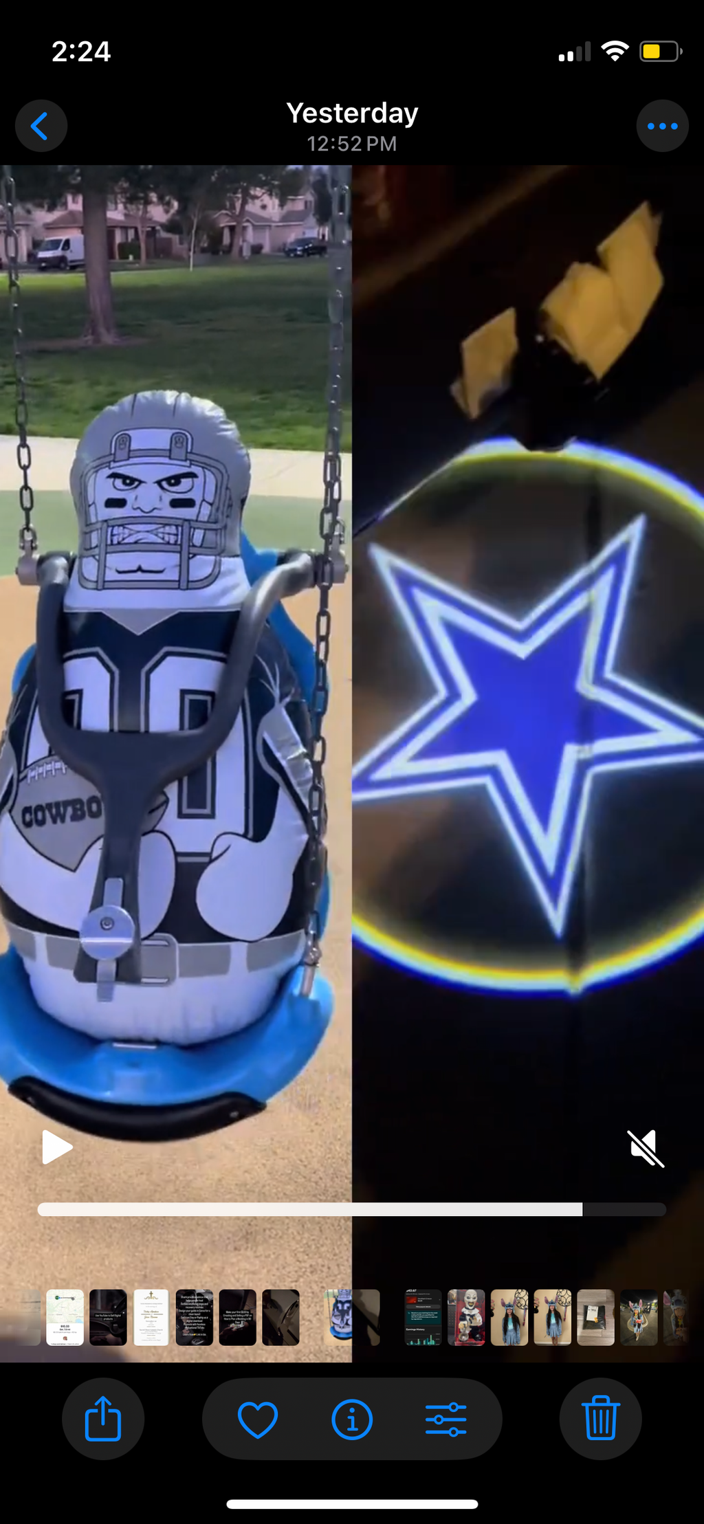 NFL LED Car Door Lights set of 2