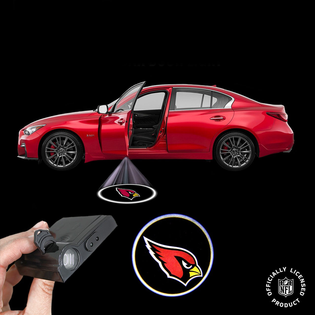 NFL LED Car Door Lights set of 2