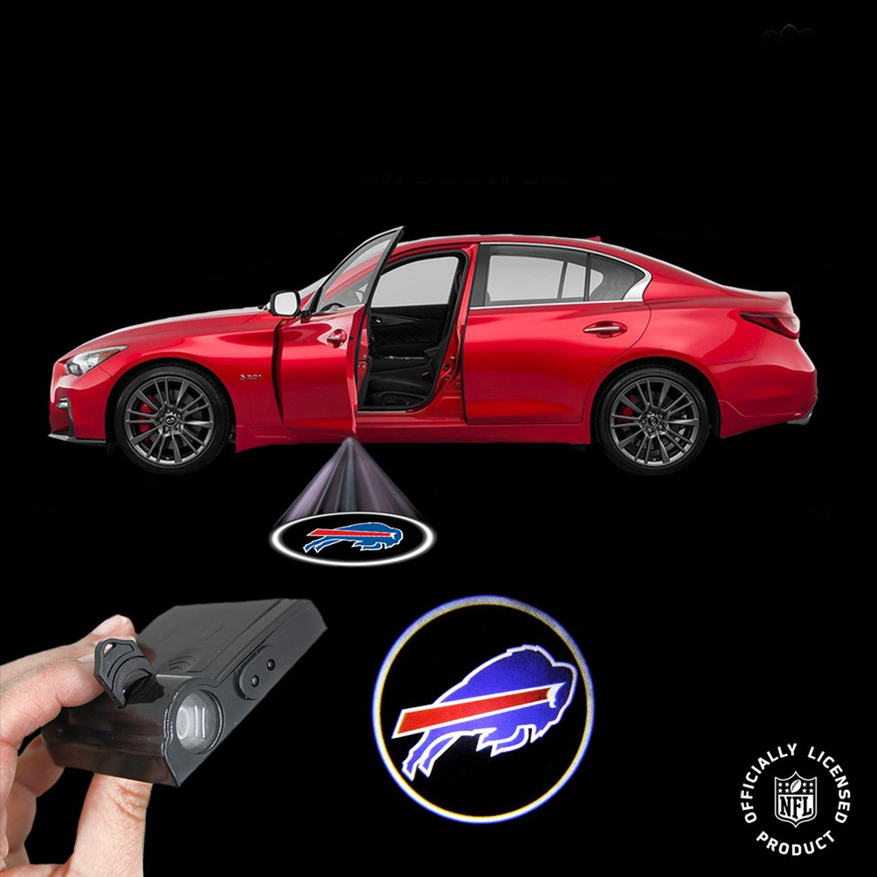 NFL LED Car Door Lights set of 2