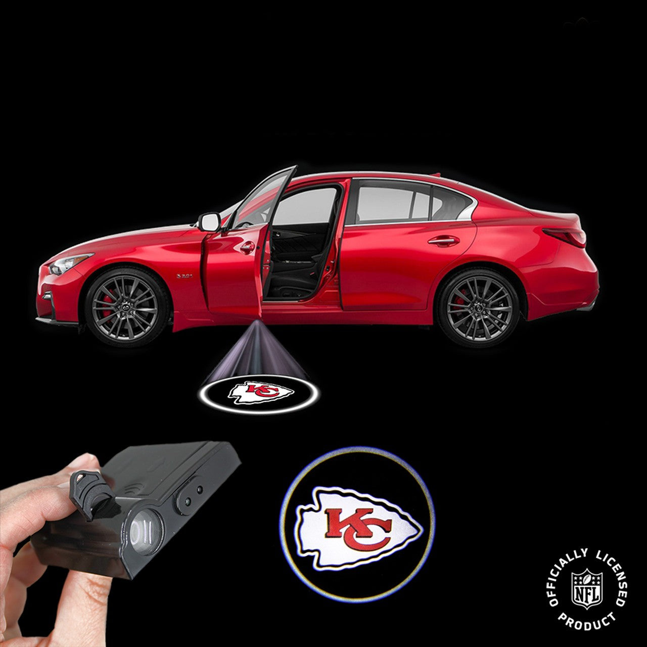 NFL LED Car Door Lights set of 2